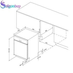 Máy rửa bát GrandX SMS8GX89G