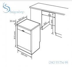 Máy rửa chén BOSCH SMS25AI02E
