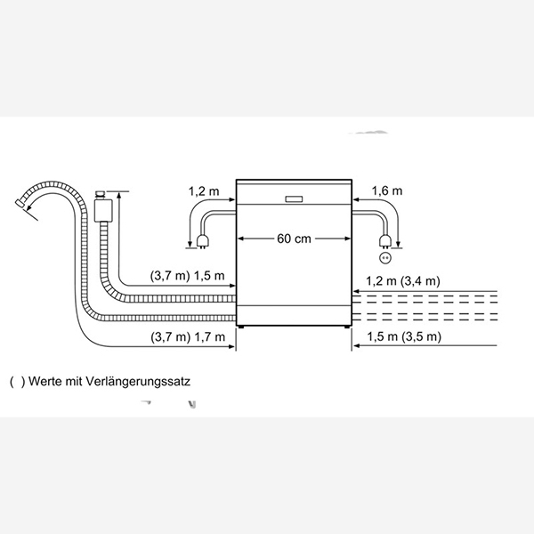 Máy rửa chén Bosch SMS46GW01P