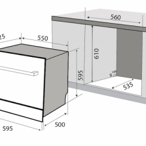 Máy rửa chén KAFF KF-BISMS8 Plus