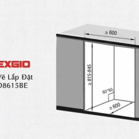 Máy rửa chén Texgio TGD8615BE