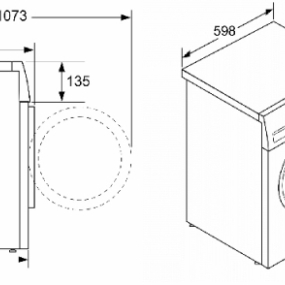 Máy sấy tụ hơi Bosch WQG24200SG series 6