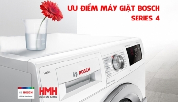 Những ưu điểm máy giặt Bosch Series 4
