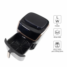 Nồi chiên không dầu kết hợp hấp Magic Eco S07 Pro