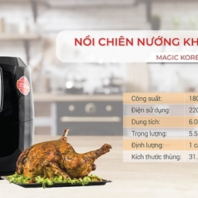 Nồi chiên nướng không dầu Magic Korea A-83