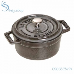 Nồi gang Staub Grey Round 14 - 1101418