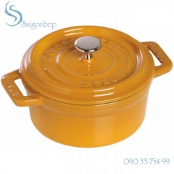 Nồi gang Staub Mini Mustard Round 10 - 1101012