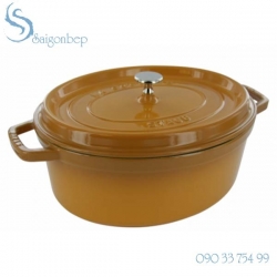 Nồi gang Staub Mustard Oval 27 - 1102712 Nồi gang Staub Mustard Oval 27 - 1102712