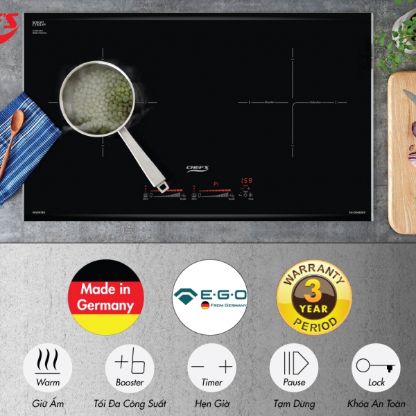 Phân tích bếp từ Chefs EH-DIH888v