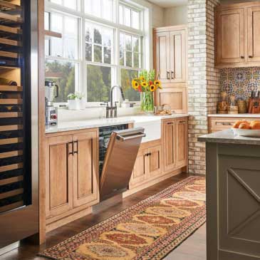 Tính năng tự hé cửa của máy rửa chén Bosch