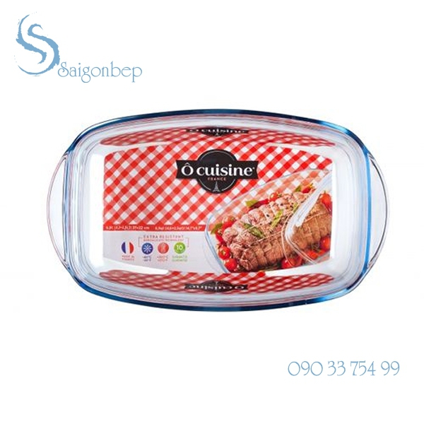 Tô Gốm Thủy Tinh Chữ Nhật Ocuisine 465AC001043