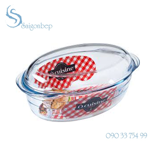 Tô Gốm Thủy Tinh Oval Ocuisine 459AC001043