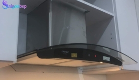 Top các mẫu máy hút mùi kính cong đáng mua nhất năm 2025