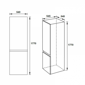 Tủ lạnh âm Hafele HF-BI60B 533.13.050