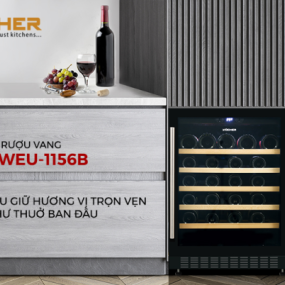 Tủ rượu vang âm tủ Kocher KWEU-1156B