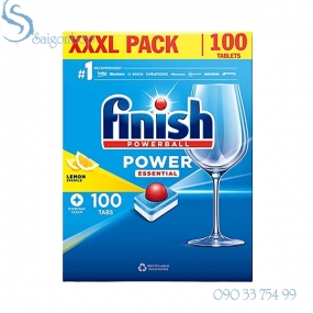Viên rửa chén Finish Power ESSENTIAL 100 Viên