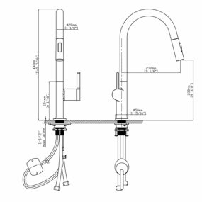Vòi rửa bát Kluger KLF0003C