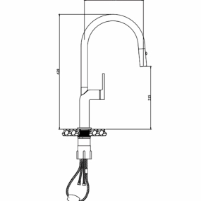 Vòi rửa bát Kluger KLF0020S