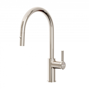 Vòi rửa bát Konox dây rút Alto Nickel Vòi rửa bát Konox dây rút Alto Nickel