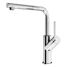 Vòi rửa bát Konox dây rút Artan Chrome Vòi rửa bát Konox dây rút Artan Chrome