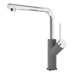 Vòi rửa bát Konox dây rút Artan Grey Vòi rửa bát Konox dây rút Artan Grey