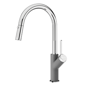 Vòi rửa bát Konox dây rút Ponte Grey Vòi rửa bát Konox dây rút Ponte Grey