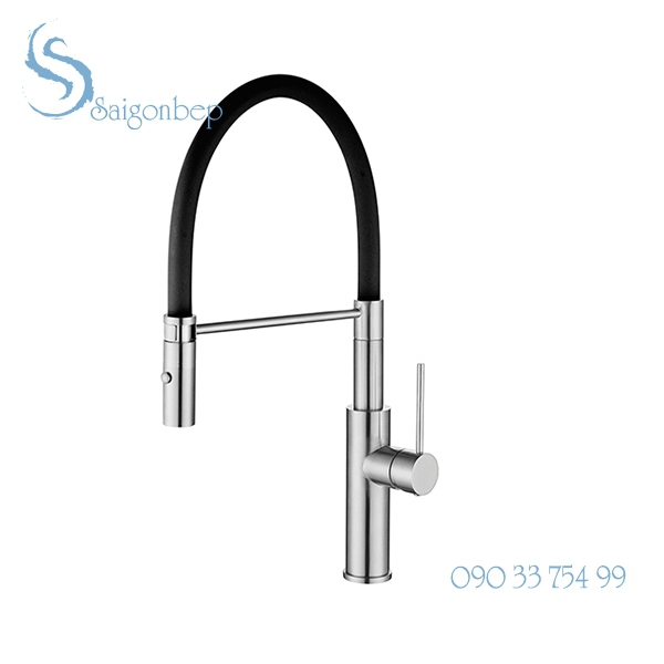 Vòi rửa chén rút dây Konox KN1618