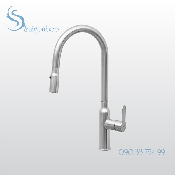 Vòi rửa chén rút dây Malloca K046-S Vòi rửa chén rút dây Malloca K046-S