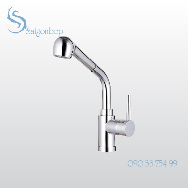 Vòi rửa chén rút dây Malloca K119N9