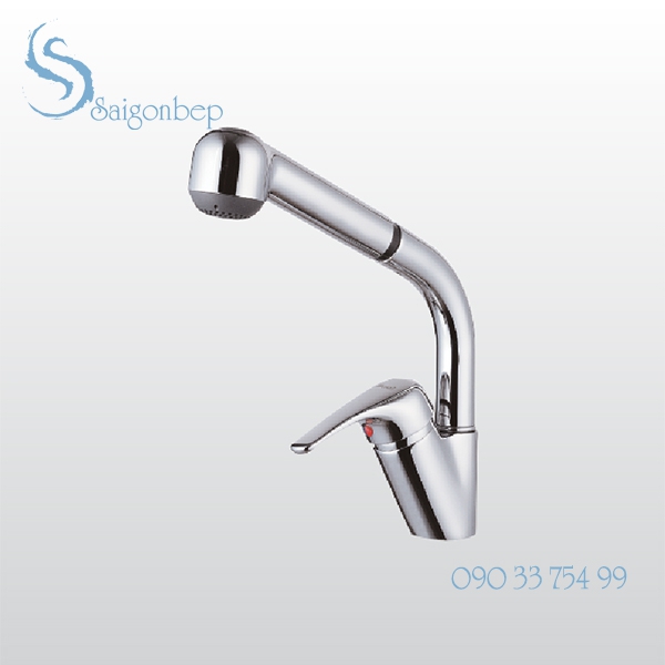 Vòi rửa chén rút dây Malloca K119T4 Vòi rửa chén rút dây Malloca K119T4