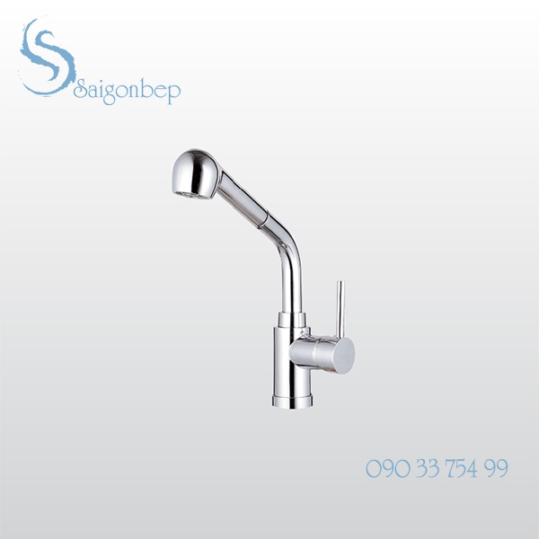 Vòi rửa chén rút dây Malloca K119T9