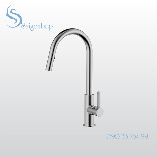 Vòi rửa rút dây Malloca K012C